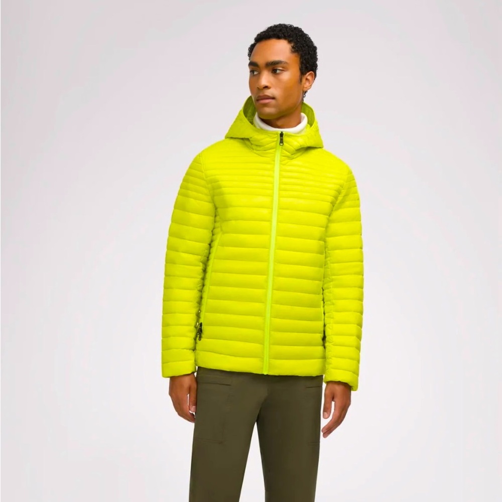 PAJAR Canada Osprey Green Lightweight Packable Full Zip Puffer Jacket Small NEW